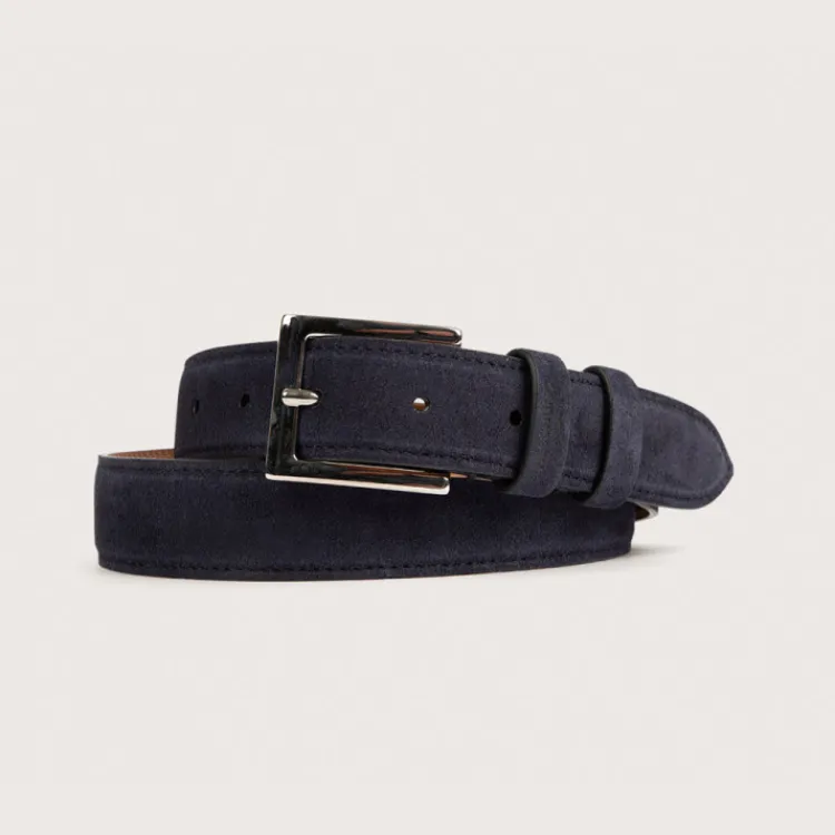 Store Heschung Ceinture Nation VeloursNavy