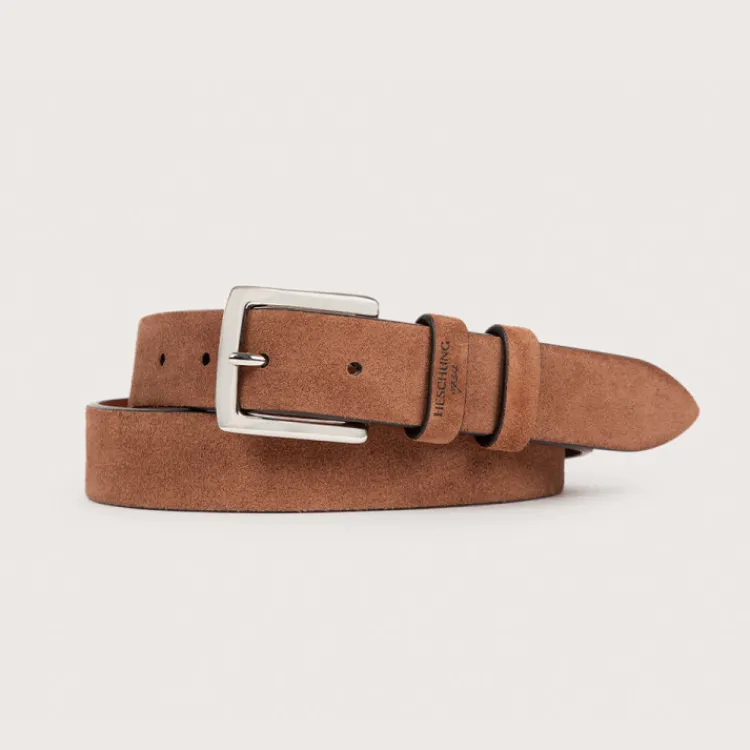 Best Sale Heschung Ceinture Odéon VeloursNoisette