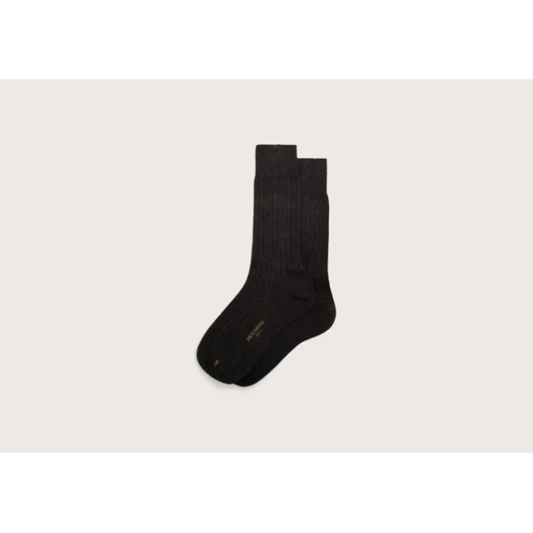 Shop Heschung Chaussettes CotonFumo