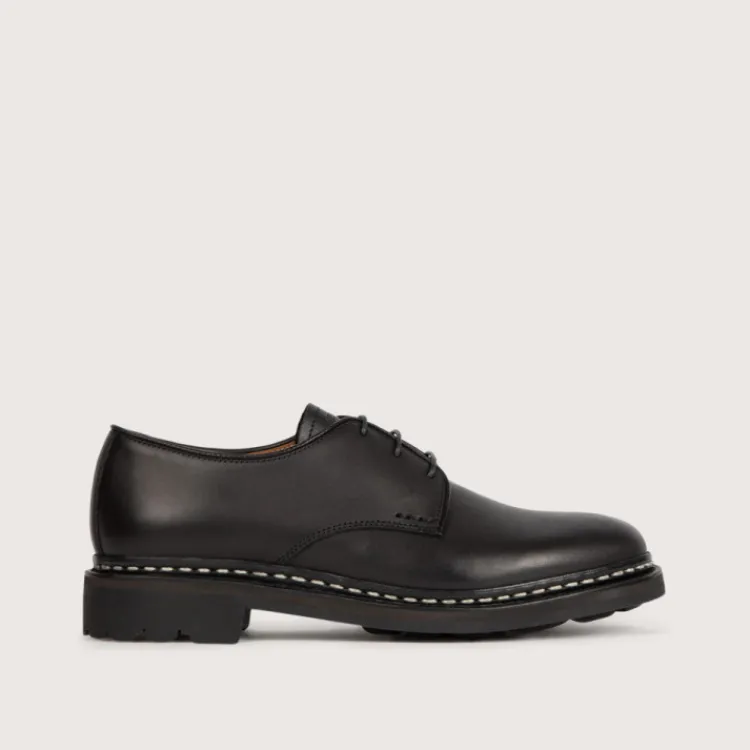 Best Heschung Derby Malva AnilcalfcolorisNoir,semelleRavel