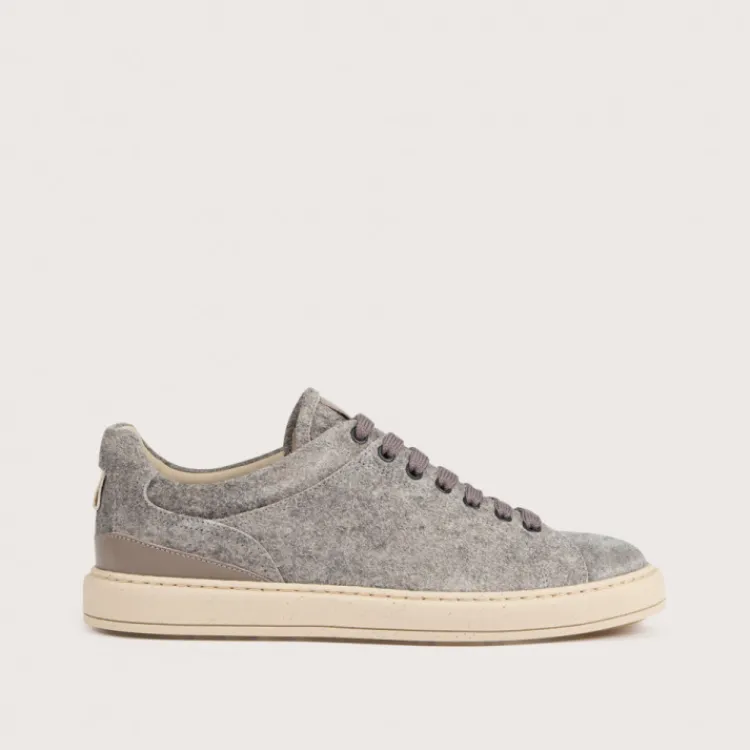 Best Sale Heschung Sneakers Alley Velours/FeutrecolorisGrey,semelleSmash